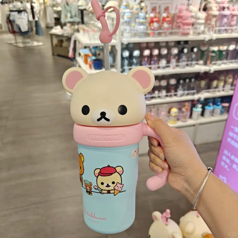 ［キャラグッズ］リラックマ 正規品 ボトル 保温保冷 830ml【IKUO5W】