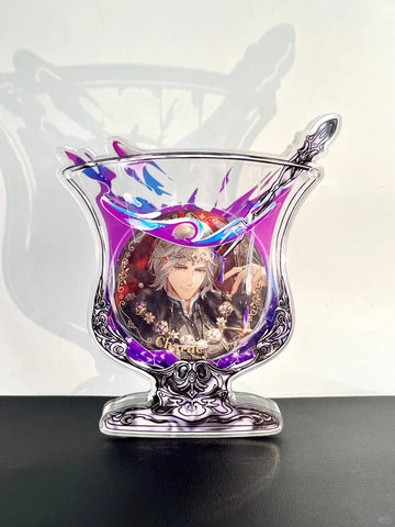 ［推し活グッズ］缶バッジアクリルフレーム 58～75mm【G340S3】