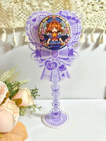 ［推し活グッズ］缶バッジ用 スタンド【HNW9O9】