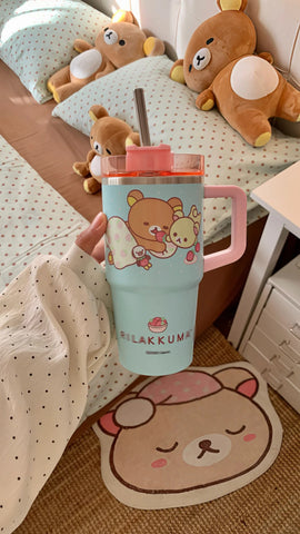 ［キャラグッズ］リラックマ 正規品 ボトル 630ml【WELXTF】