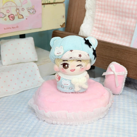 ［ぬい服］5/10/15cm 無属性 ぬいぐるみ用 お洋服【薄荷】