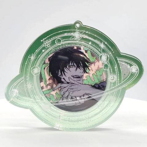 ［推し活グッズ］缶バッジ アクリルフレーム 58/75mm【小行星】