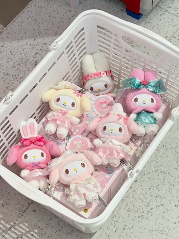 ［サンリオ］マイメロディ トレーディングぬいぐるみ 中身確認【甜梦】