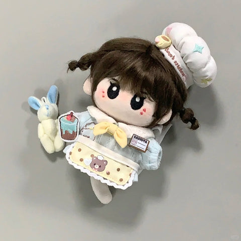 ［ぬい服］10cm 無属性 ぬいぐるみ用服【小熊厨房】