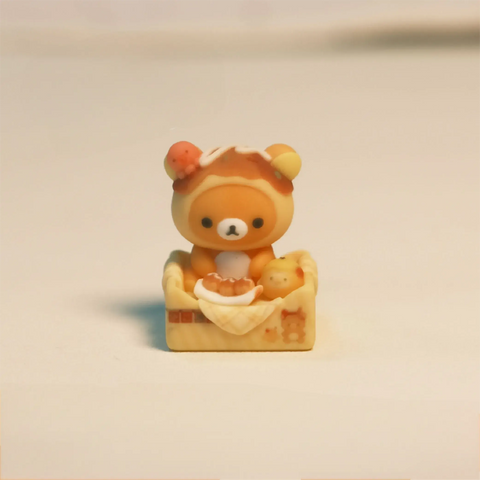 ［メカニカルキーボード］リラックマ 手作り キーキャップ【A1FL9J】