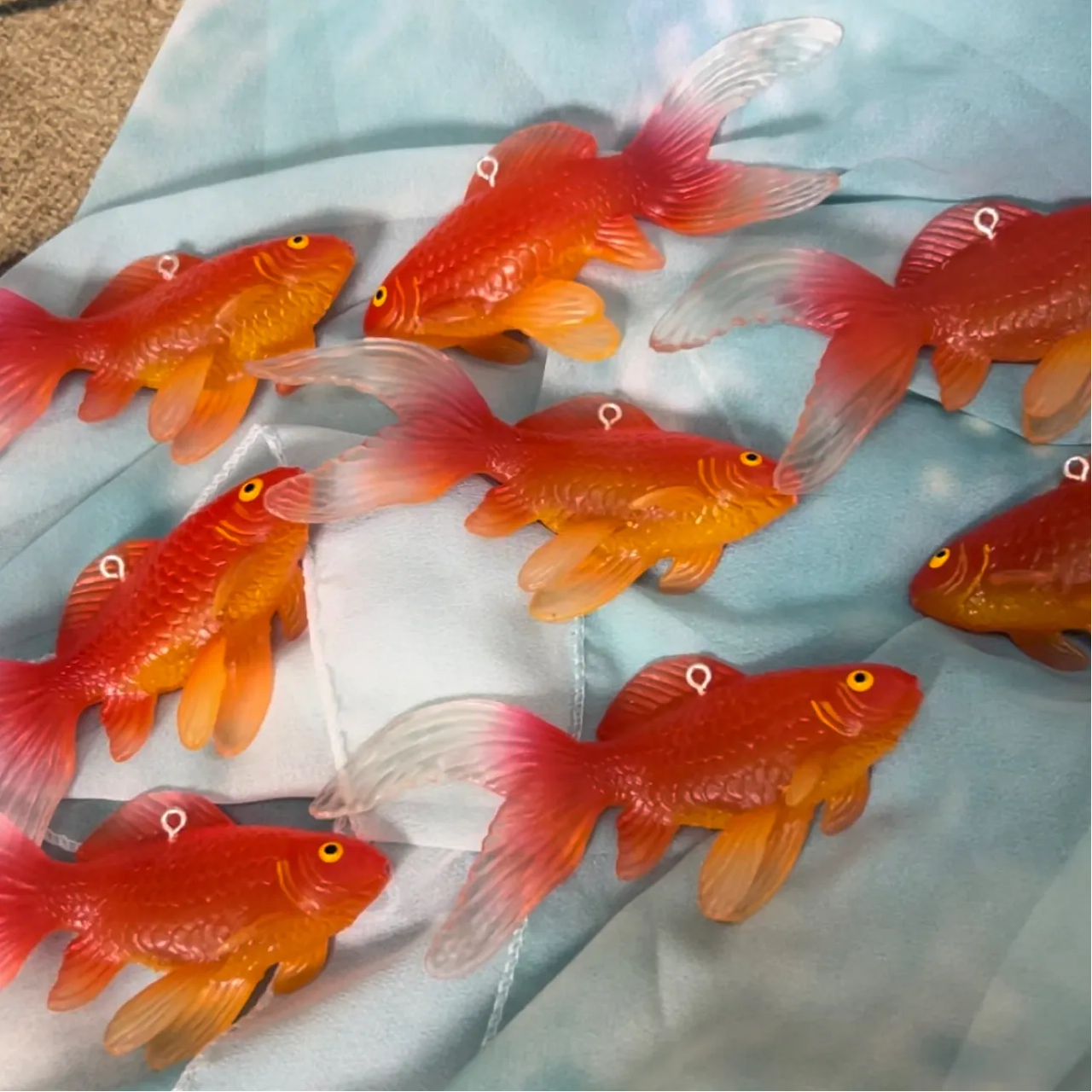 オリジナル］手作り 金魚 ビーズカーテン【VJXD56】 – candymoon