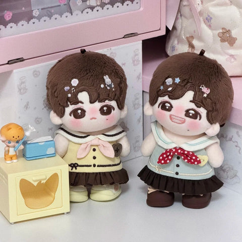 【受注予約】［ぬい服］10cm 無属性 ぬいぐるみ用 お洋服【开学】