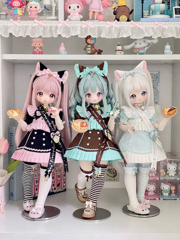 ［BJD服］1/4 ドール用 衣装セット【小桃】