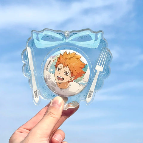 ［推し活グッズ］缶バッジアクリルフレーム 58/75mm【L2H4U4】