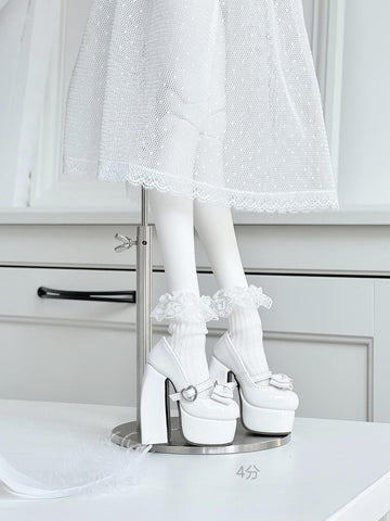 【11月25日予約締切】［BJD服］1/3 1/4 ドール用 シューズ 靴 パンプス【80SZ6O】