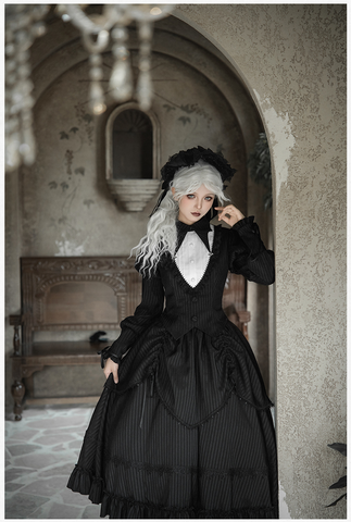 ［ファッション］ゴシック レトロ トップス スカート【D6IZFN】