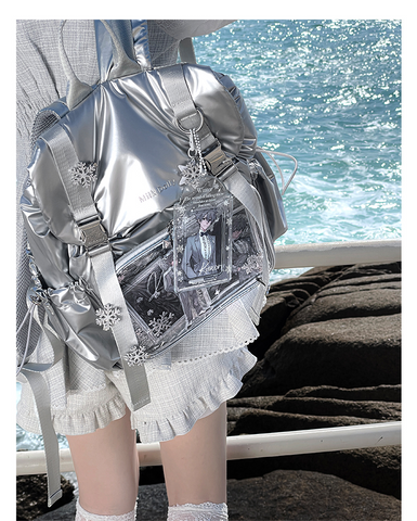 ［バッグ］痛バッグ メタリック リュック【7ECTKX】