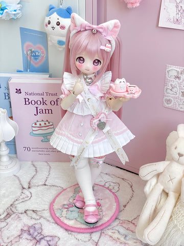 ［BJD服］1/4 ドール用 衣装セット【小桃】