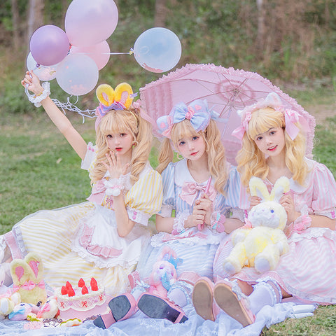 ［洋服］ロリータ ワンピース ピンク【小心动】