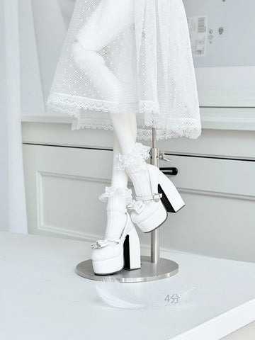 【11月25日予約締切】［BJD服］1/3 1/4 ドール用 シューズ 靴 パンプス【80SZ6O】