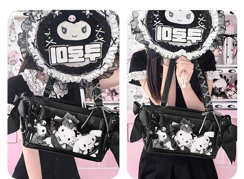 ［バッグ］痛バッグ トートバッグ【维多利亚mini】