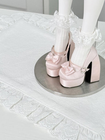 【11月25日予約締切】［BJD服］1/3 1/4 ドール用 シューズ 靴 パンプス【80SZ6O】