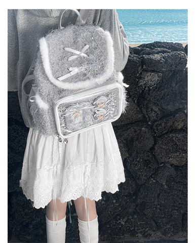 ［バッグ］痛バッグ ファーリュック【UIZH1T】