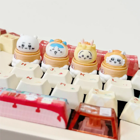 ［メカニカルキーボード］ちいかわ 手作り キーキャップ