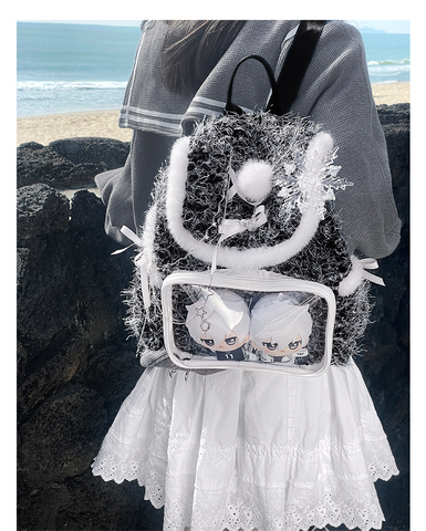 ［バッグ］痛バッグ ファーリュック【UIZH1T】