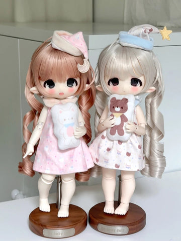 ［BJD服］1/6 ドール用 衣装セット【晚安】