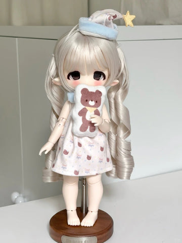 ［BJD服］1/6 ドール用 衣装セット【晚安】