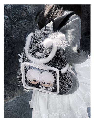 ［バッグ］痛バッグ ファーリュック【UIZH1T】