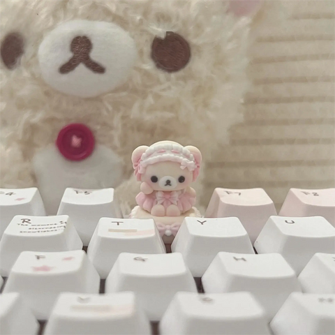 ［リラックマ］手作り キーキャップ【メカニカルキーボード】