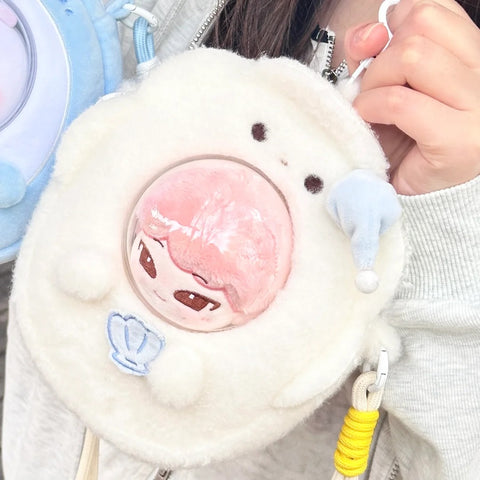 ［ぬい服］10cm 無属性 ぬいぐるみ用服 痛ポーチ【太空舱】