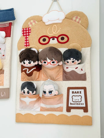 ［ぬい服］10cm 無属性 ぬいぐるみ用服 ウォールポケット【挂袋】