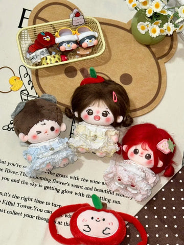 【受注予約】［ぬい服］10cm 無属性 ぬいぐるみ用服【裙摆】