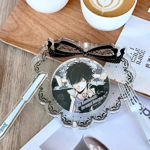 ［推し活グッズ］缶バッジアクリルフレーム 58/75mm【L2H4U4】