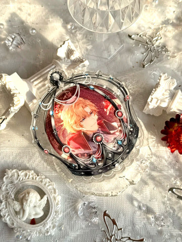 ［推し活グッズ］缶バッジ アクリルフレーム 58/75mm【8UHPDA】