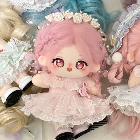 ［ぬい服］20cm 無属性 ぬいぐるみ用 お洋服【马卡龙】