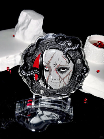 ［推し活グッズ］缶バッジ アクリルフレーム 58/75mm【1OXYBY】