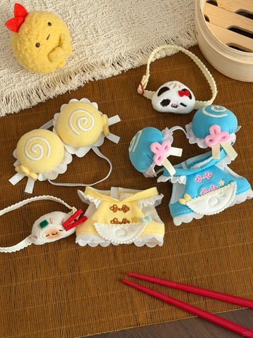 【受注予約】［ぬい服］10cm 無属性 ぬいぐるみ用服【中华】