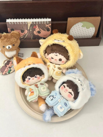 ［ぬい服］10cm 無属性 ぬいぐるみ用 お洋服【动物】