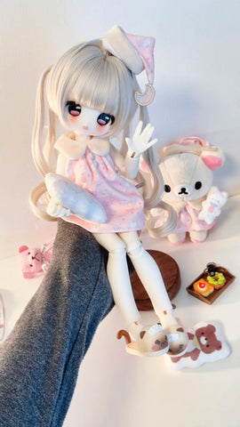 ［BJD服］1/6 ドール用 衣装セット【晚安】