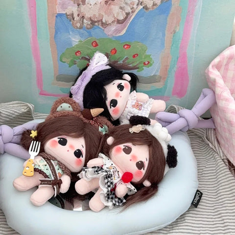【受注予約】［ぬい服］10cm 無属性 ぬいぐるみ用 お洋服【甜品】