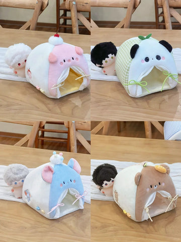 ［ぬい服］10cm 無属性 ぬいぐるみ用服【帐篷】