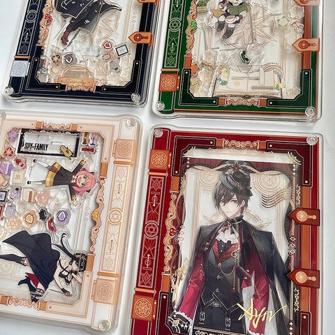 ［推し活グッズ］アクリルフレーム パーツ セット【M8W9G3】