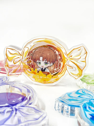 ［推し活グッズ］缶バッジアクリルフレーム 38/44/58mm【J6F9L1】