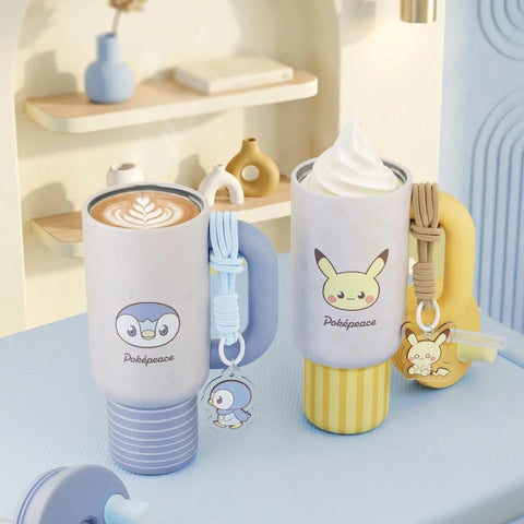 ［キャラグッズ］ポケモン 海外限定 ボトル タンブラー 保温保冷 700ml【2HUTOB】