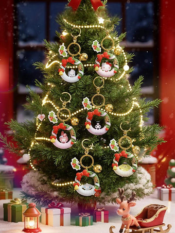 ［サンリオ］クリスマス キーホルダー【95F7LD】