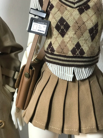 ［BJD服］1/4 kumako ドール用 トレンチコート 衣装セット【9AL1YZ】