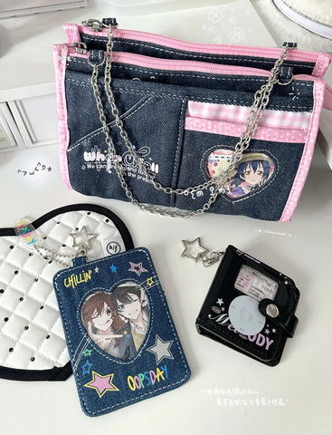 ［推し活グッズ］オリジナル デニムポーチ【G5GB92】