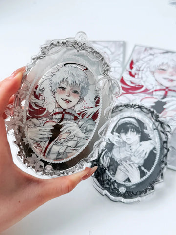 ［推し活グッズ］缶バッジ アクリルフレーム【TFB5DY】