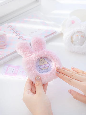 ［推し活グッズ］モフモフ 缶バッジ用ホルダー 58~75mm 【6LMEN0】