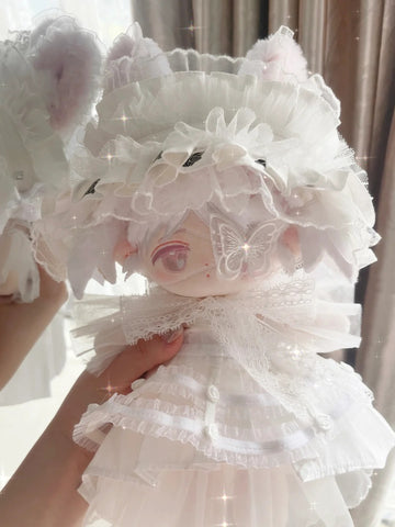 【受注生産】［ぬい服］20/30cm 無属性 ぬいぐるみ用服【蔷薇】