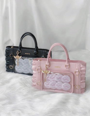 ［バッグ］缶バッジ用 痛バッグ 2way ショルダーバッグ【LOLI6L】